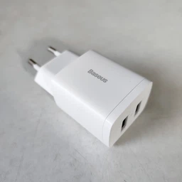 Мережевий зарядний пристрій Baseus Speed Mini Dual U 10.5W 2USB 2.1A Travel Charge Black (CCFS-R01)