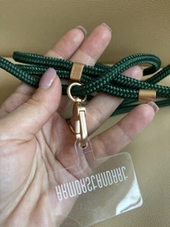 Ремінець для смартфона ArmorStandart Rope Gold Onyx with Dark holder (ARM67196) фото від покупців 1