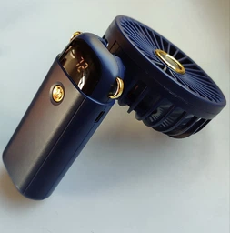 Вентилятор ручний акумуляторний XL-880 від USB Фіолетовий фото від покупців 14