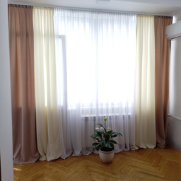Тюль VR-Textil Лён Цвет белый 6х2.5м (43-007T) фото от покупателей 3