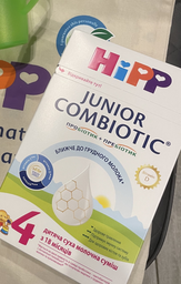 Детская сухая молочная смесь HiPP Combiotic 4 Junior 500 г (9062300000082) фото от покупателей 14