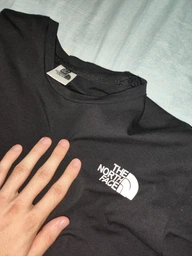 Чоловічий спортивний комплект літній (футболка+шорти+шкарпетки) North Face Чорно-білий 2XL фото від покупців 1