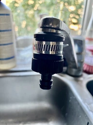 Адаптер для конектора 1/2" універсальний на кран без різьблення 1/2"×3/4" (ABS) GRAD (5016375)