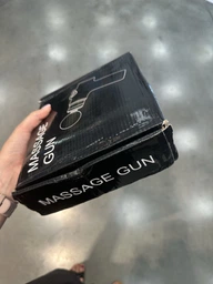 Ручний масажний пістолет Fascial Gun HF-280 Вібромасажер перкусійний ударний пістолет для тіла акумулятор Сірий фото від покупців 1