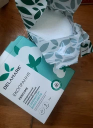 Стиральный порошок с ароматом белых цветов DeLaMark Universal 1 кг (4820152330215) фото от покупателей 1