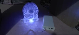 Настольный вентилятор Portable Fan белый (FMV148) фото от покупателей 12