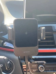 Автодержатель с Беспроводной Зарядкой Proove Sonic 15W фото от покупателей 4