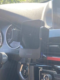 Автодержатель с Беспроводной Зарядкой Proove Sonic 15W фото от покупателей 3