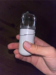 Міні розпилювач зволожувач обличчя та повітря Nano Mist від USB 30 мл Білий фото від покупців 4