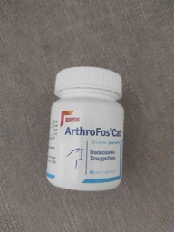 Витаминно-минеральная добавка Dolfos ArthroFos Cat для котов, 90 мини таблеток