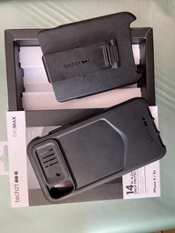 Чохол для Iphone 16e/15/14/13 Tech21 Evo Max MagSafe Black із захистом камери (шторка) протиударний