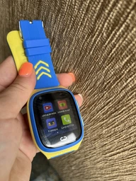 Дитячий смарт-годинник Gelius GP-PK006 GPS/4G (IP67) Blue-Yellow (2099900903861) фото від покупців 19