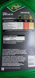 Синтетична моторна олива Quaker State 0W-20 State Full Synthetic 0.946 л (550046176) фото від покупців 2