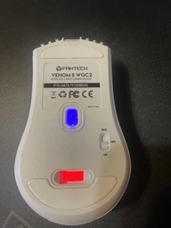 Миша Wireless Fantech WGC2 Venom II Vibe Бездротова ігрова комп'ютерна RGB підсвічування 2.4G з чутливістю 800-4000DPI Білий фото від покупців 1