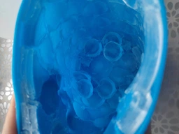 Силиконовое ведро Синий для льда форма для льда Ice Cube Maker Genie (SH7712557) фото от покупателей 2