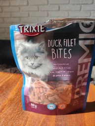 Лакомство для кошек Trixie 42716 Premio Duck Filet Bites филе утки сушеное 50 г (4011905427164)