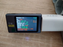 Зарядний пристрій RZTK GaN2 65W USB-A (QC4.0) USB-C (PD3.0) + кабель USB-C 100W Black фото від покупців 1