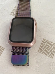 Миланская петля для Apple Watch 38/40/41 мм Черно-бирюзовый