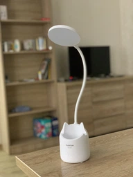 Настольная светодиодная лампа с аккумулятором Quantum TORINO QM-TL1010 4W 260lm 2300-5000K USB 5V фото от покупателей 16