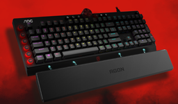 Клавіатура дротова AOC AGK700 Gaming RGB Cherry MX Red USB (AGK700DR2R)