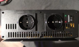 Інвертор напруги Mexxsun MXSPSW-2000, 12V/220V, 2000 W з правильною синусоїдою, 2 Shuko, клемні дроти, Q2 фото від покупців 13