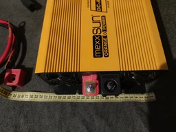 Інвертор напруги Mexxsun MXSPSW-2000, 12V/220V, 2000 W з правильною синусоїдою, 2 Shuko, клемні дроти, Q2 фото від покупців 12