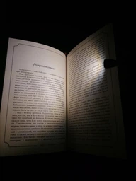 LED мини лампа фонарик на прищепке клипсе для чтения книг LOSSO LJC-182 черный фото от покупателей 4