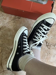 Женские кеды низкие Converse Chuck 70 162058C 36.5 (4) 23 см Черные (888755677001)
