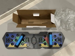 Дошка для віджимань EasyFit Wave EF-1368 багатофункціональний тренажер регульований, упори для віджимань (56003345) фото від покупців 1