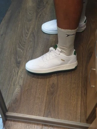 Мужские кеды низкие Puma Court Classic 39501803 43 (9UK) 28 см White/Vine/Gold (4099686584283) фото от покупателей 9