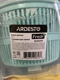 Сушарка для зелені Ardesto Fresh 4.4 л Блакитна (AR1603TP) фото від покупців 5