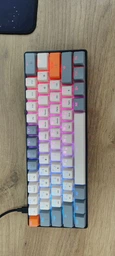 Клавіатура бездротова GamePro MK130G Pro Outemu Red Switch Hot-Swap 60% RGB USB/Wireless/Bluetooth