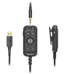 Гарнитура игровая Bloody M590i с микрофоном, 7.1 виртуальный звук, USB+4-Pin 3.5 mm