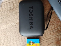 Комплект Зовнішній Жорсткий диск Toshiba Canvio Basics A3 500GB USB Портативний HDD накопичувач Black + захисний кейс для ноутбука ПК Зберігання даних Windows Mac OS OTG Android 500 гб АРТ: C500 фото від покупців 1