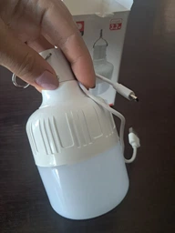 Лампа-ліхтар для кемпінгу акумуляторна LED Lamp 1200mAh автономна світлодіодна з трьома режимами роботи та гаком XO YH04 White фото від покупців 8