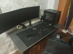 Стол офисный СП Континент 900/600/760 Бетон фото от покупателей 6