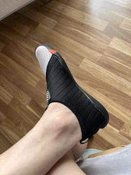 Аквашузы женские VelaSport (Размер 38-39) тапочки для моря, Стопа 24,1-25,2 см. Унисекс обувь Коралки Светло серые