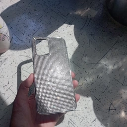 Силиконовый чехол с камнями для Xiaomi Redmi 10 фото от покупателей 1