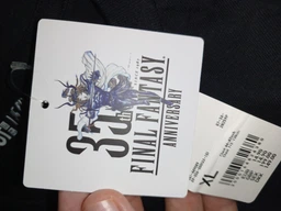 Футболка Uniqlo FINAL FANTASY ANNIVERSARY UT розмір S чорна (449089) фото от покупателей 1