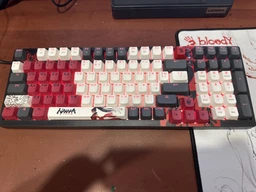 Клавиатура проводная A4Tech Bloody S98 Naraka BLMS USB Black/White/Red (4711421000383) фото от покупателей 12