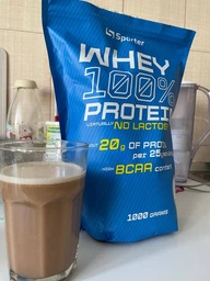 Протеїн Sporter Whey 100% Protein lactose free 1 кг Ваніль (4820249721810) фото від покупців 13