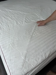 Наматрацник MirSon бавовняний DeLuxe Cotton 269 200x200 см (2200000340504) MirSon 2200000340504 898362 фото від покупців 5