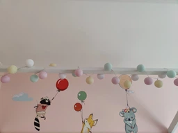 Тайская гирлянда из ниточных шариков Pastel 35 шт, 5.5 м фото от покупателей 1
