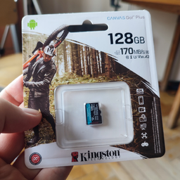 Карта памяти Kingston MicroSDXC 128GB Canvas Go! Plus Class 10 UHS-I U3 V30 A2 (SDCG3/128GBSP) фото от покупателей 3