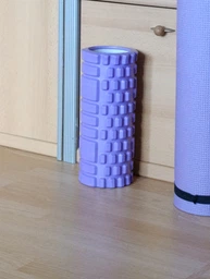 Массажный ролик/валик TECOFIT 33 x 14 см Голубой/Синий (TOP18013781) фото от покупателей 1