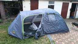 Намет 4-місний GreenCamp 1009-2, 2 входи (GC1009-2)