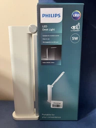 Настільна лампа Philips Led Amber 3W 4000K 1800Mah (Lithium Battery) Сіра фото від покупців 3