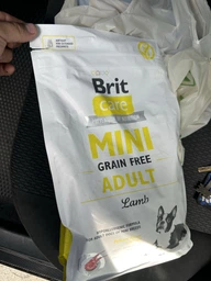 Сухой корм для собак мини пород Brit Care Mini Grain Free Adult Lamb 2 кг (Беззерновой, Ягненок) фото від покупців 1