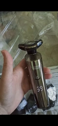 Набор Электро Бритва для бритья мужская 5 в 1 USB Беспроводная аккумуляторная профессиональная электробритва Машинка для стрижки волос бороды носа ушей триммер насадка для очистки лица Schwarz&Mayer RQ-676 фото от покупателей 2