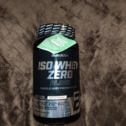 Сывороточный протеин изолят BioTech Iso Whey Zero Black (908 г) биотеч изо вей зеро блек Vanilla фото от покупателей 5